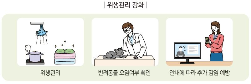 대피용품 준비 이미지 대체 텍스트 제공